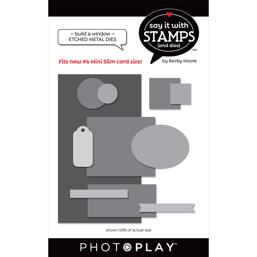 Say It With Stamps Collection - Dies - Build a Window #6