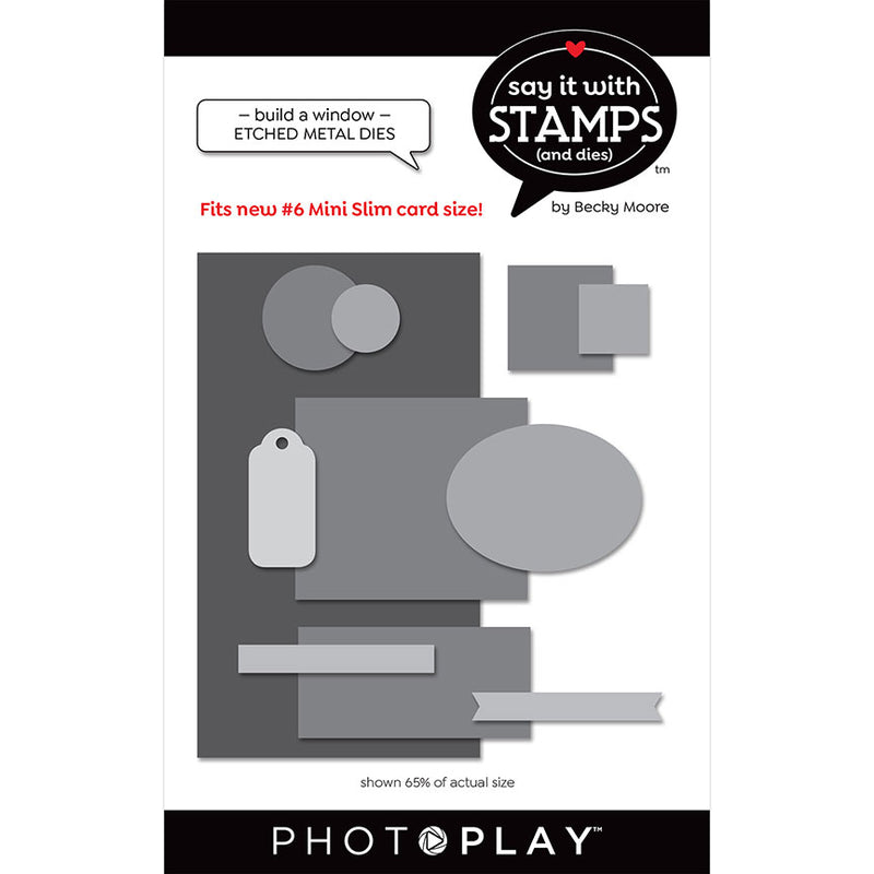 Say It With Stamps Collection - Dies - Build a Window #6