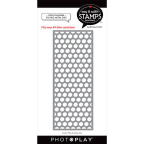 Say It With Stamps Collection - Dies - Dots Cover Plate #9