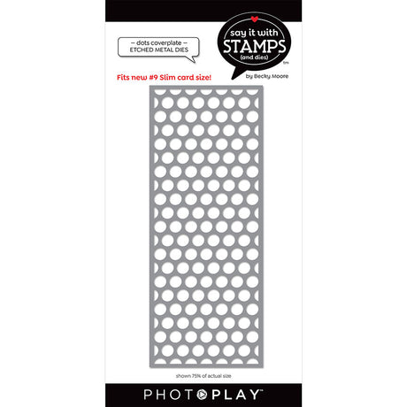 Say It With Stamps Collection - Dies - Dots Cover Plate #9