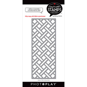 Say It With Stamps Collection - Dies - Lattice Cover Plate