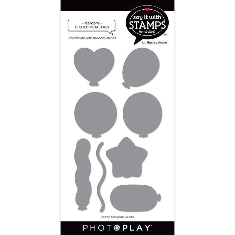 Say It With Stamps Collection - Dies - Balloons