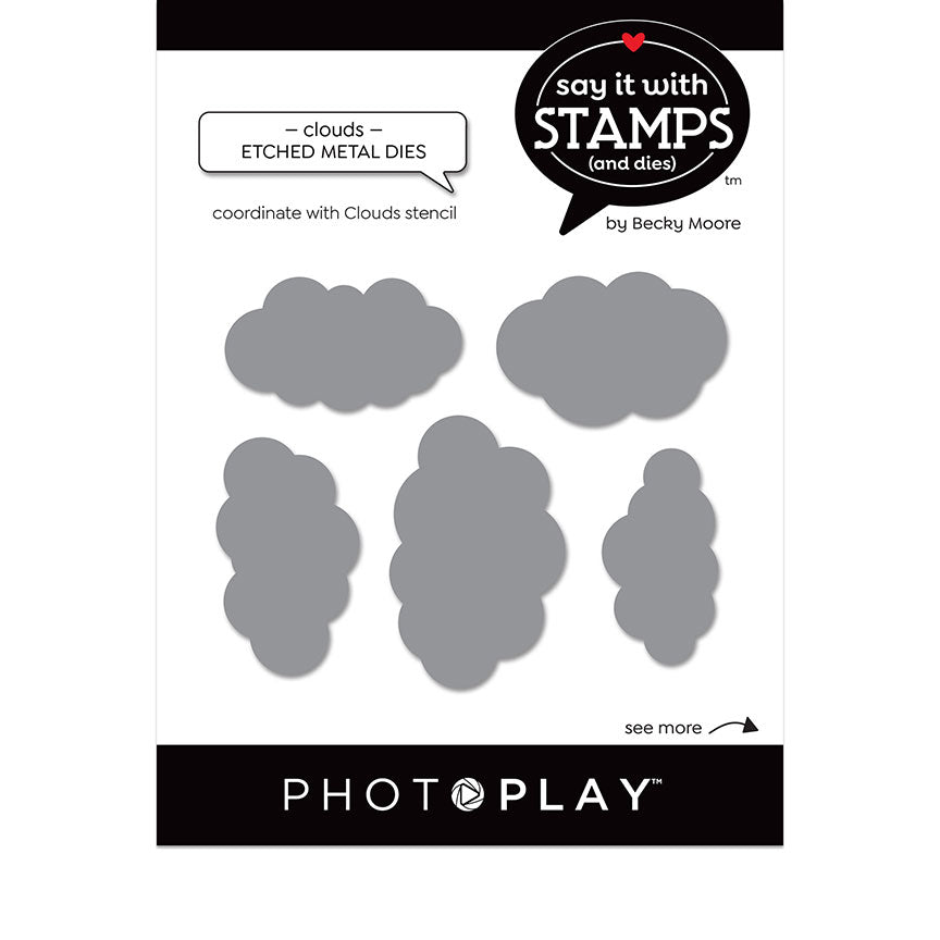 Say It With Stamps Collection - Dies - Clouds