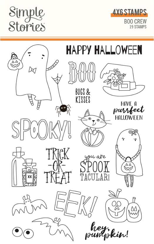 Boo Crew Stamps