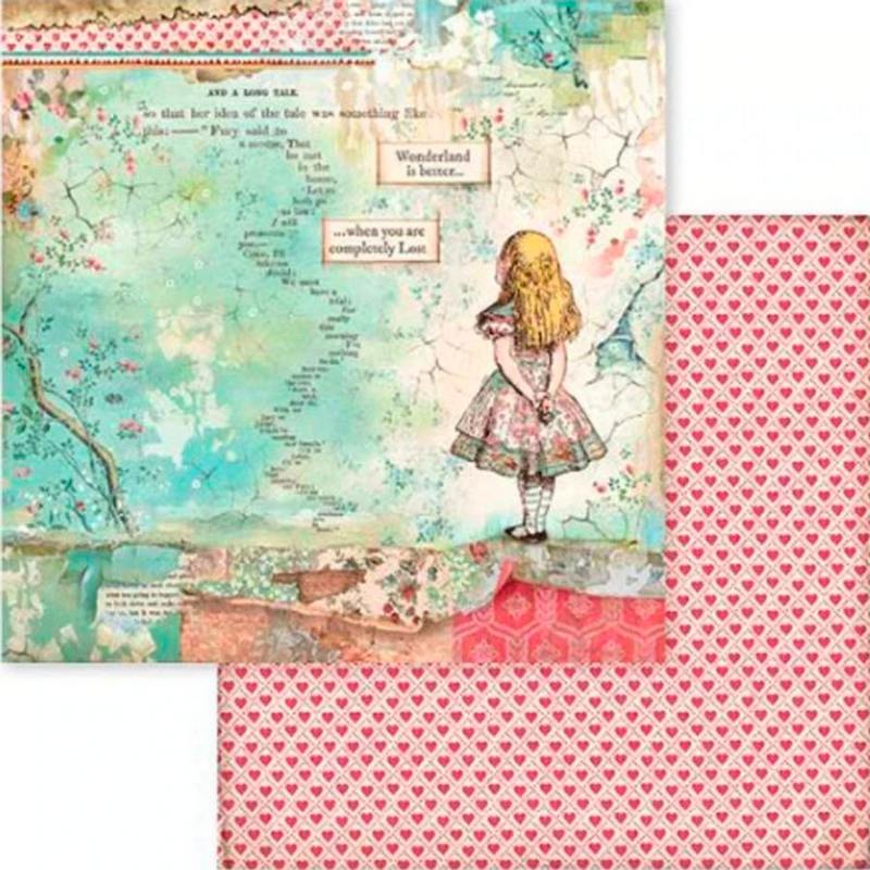Alice 12x12 Paper Collection by Stamperia