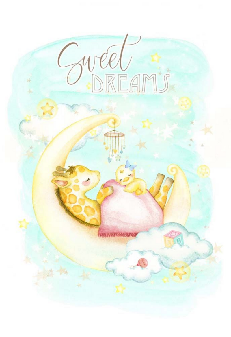 Dreamland Collection Postcard - Sweet Dreams