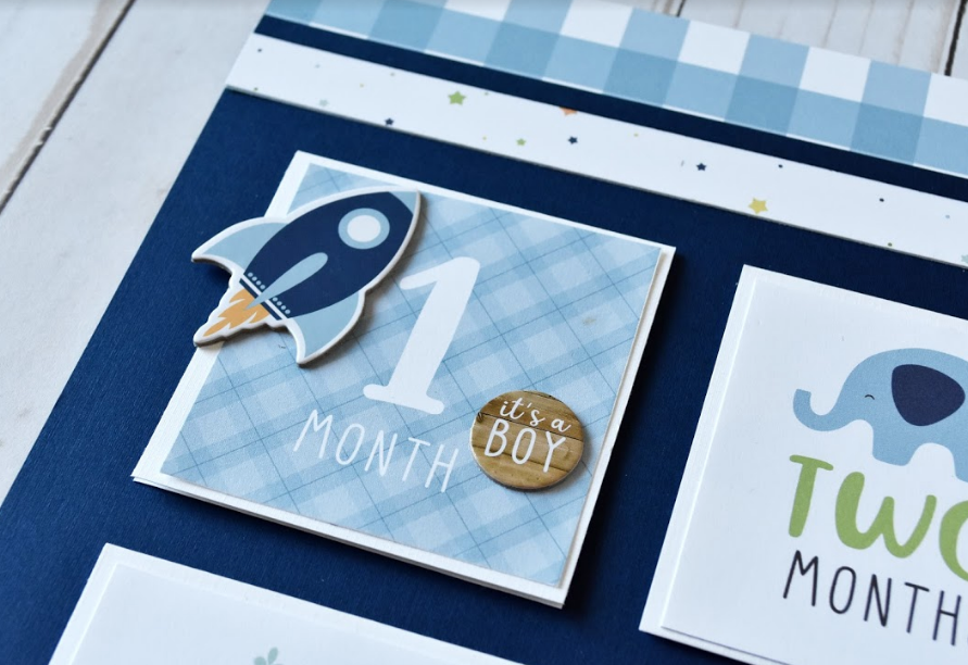 Baby Boy Page Kit - Digital Tutorial