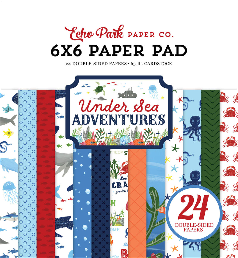 Under Sea Adventures 6x6 Paper Pad