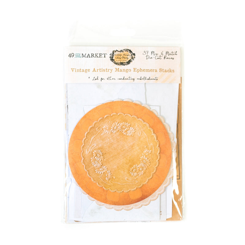 Vintage Artistry Mango Ephemera Stacks