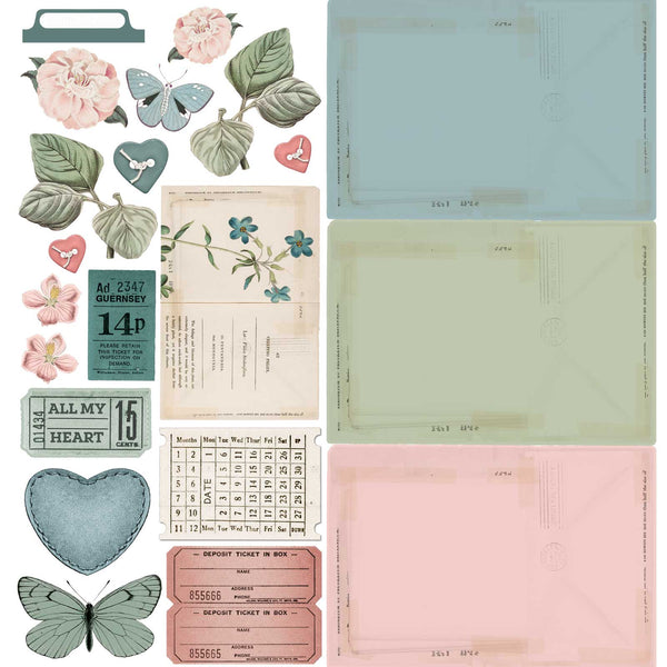 Vintage Artistry Tranquility – 12×12 Collection Paper Pack