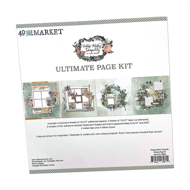 Vintage Artistry Tranquility – Ultimate Page Kit