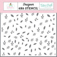 Welcome Easter - Egg Hunt Greenery Stencil