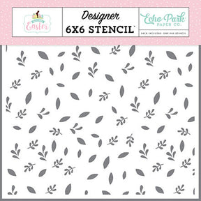 Welcome Easter - Egg Hunt Greenery Stencil