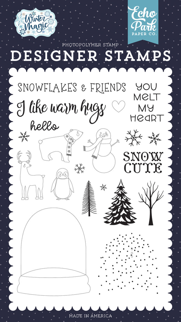 Winter Magic - You Melt My Heart Stamp Set