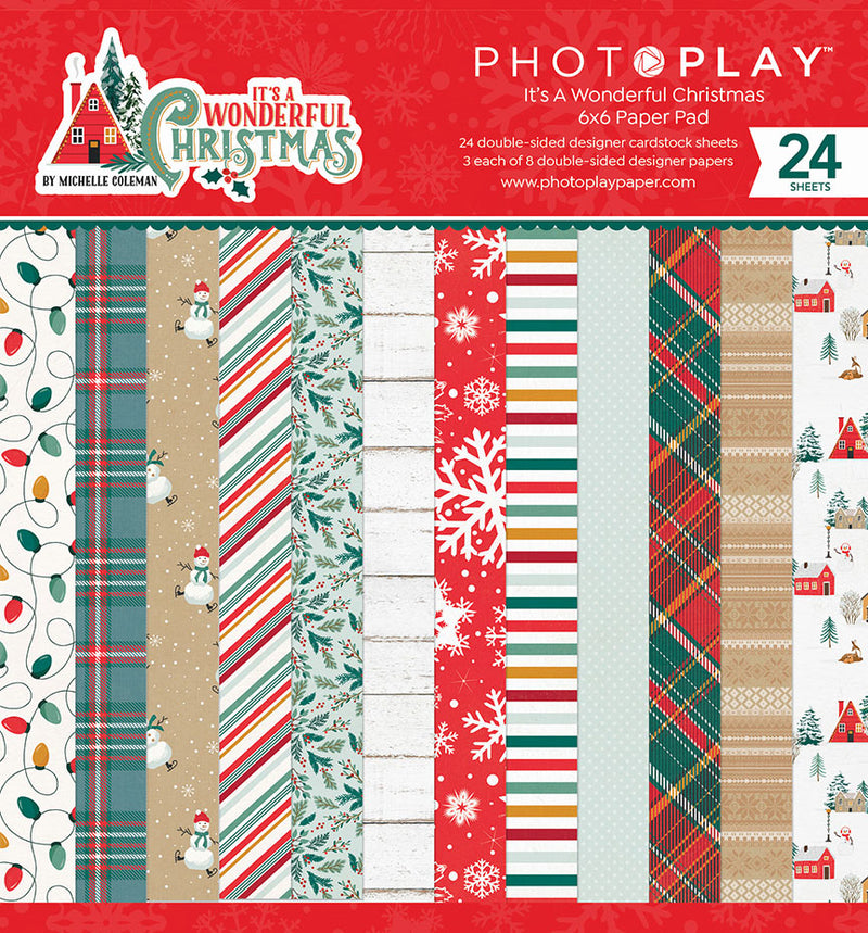 It's a Wonderful Christmas - 6x6 pad