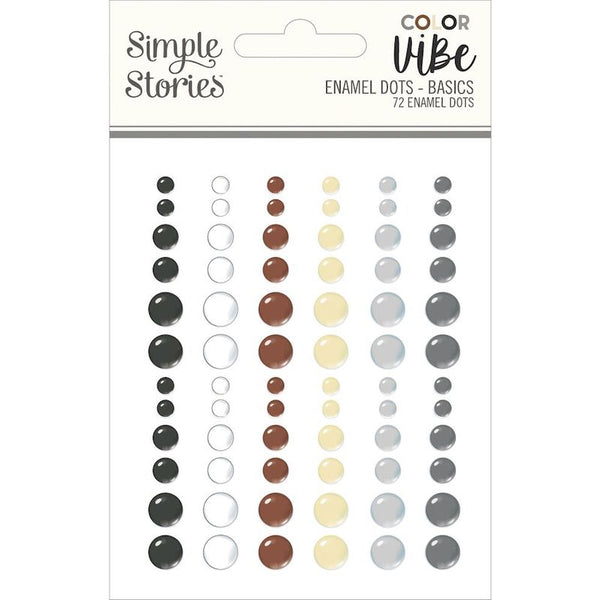Color Vibe Enamel Dots - Basics