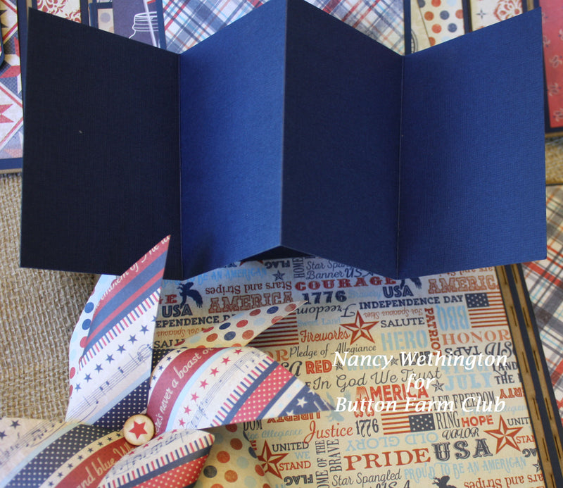 Liberty Folio Designed By Nancy Wethington Digital Tutorial Button Farm Club