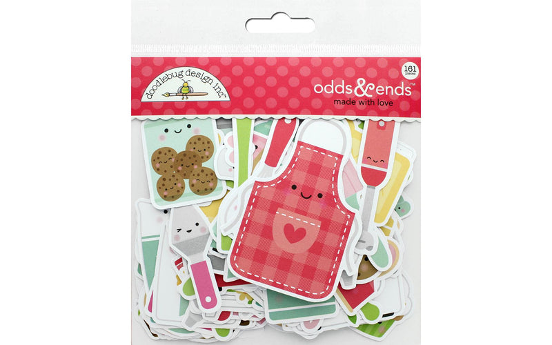 Made with Love - Odds and Ends Die Cut Cardstock Pieces