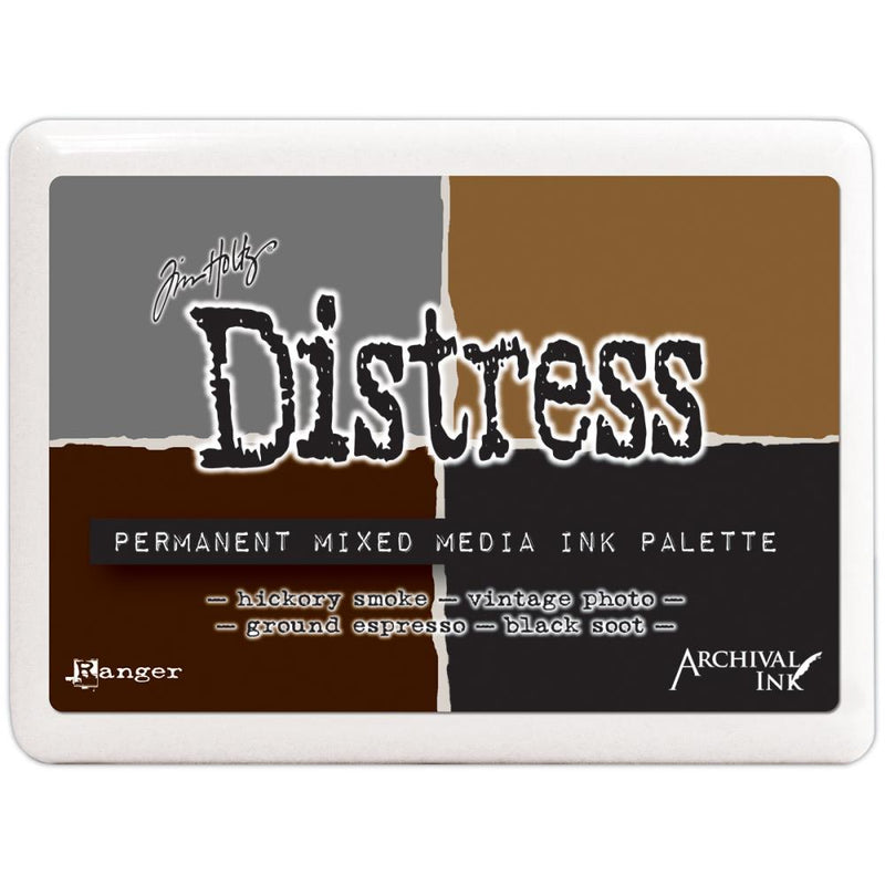 Distress Mixed Media Ink Palette