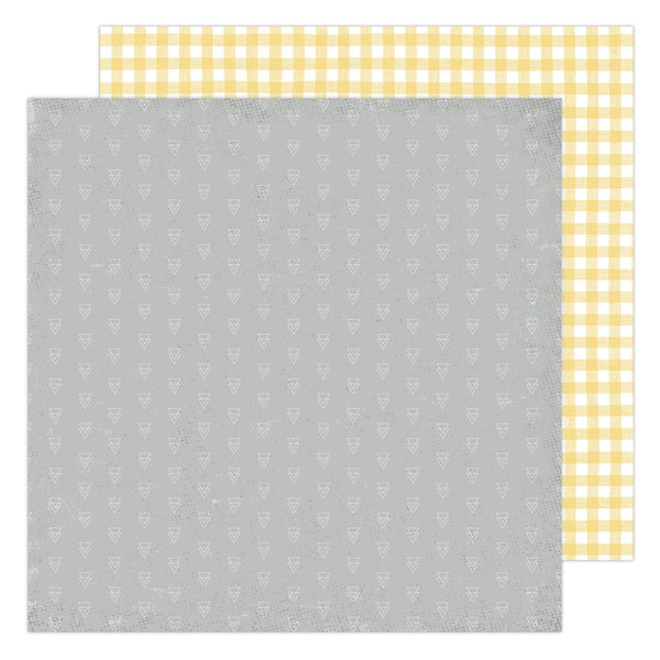 MELLOW YELLOW Patterned Paper Storyline Chapters by Heidi Swapp