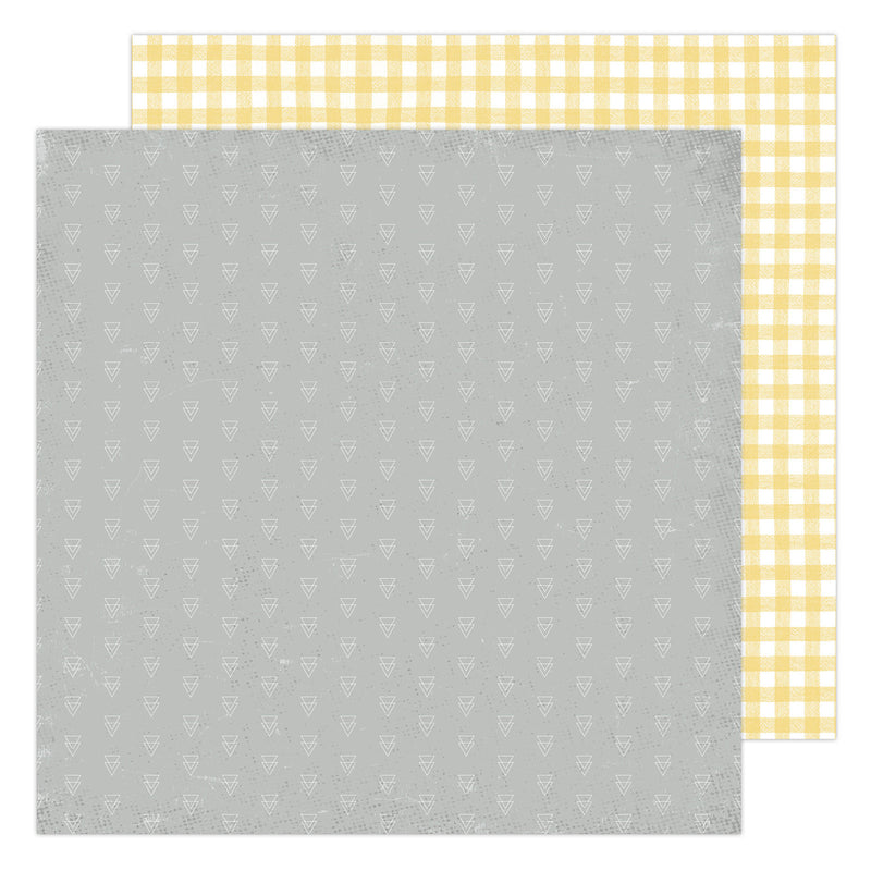 MELLOW YELLOW Patterned Paper Storyline Chapters by Heidi Swapp