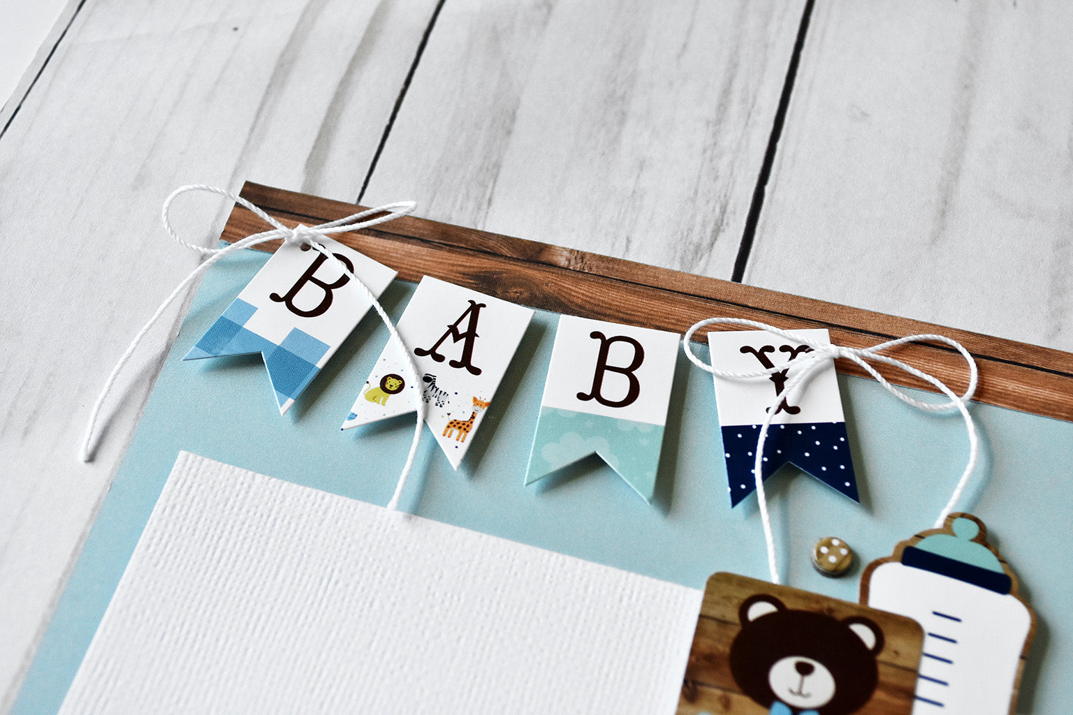Baby Boy Page Kit - Digital Tutorial