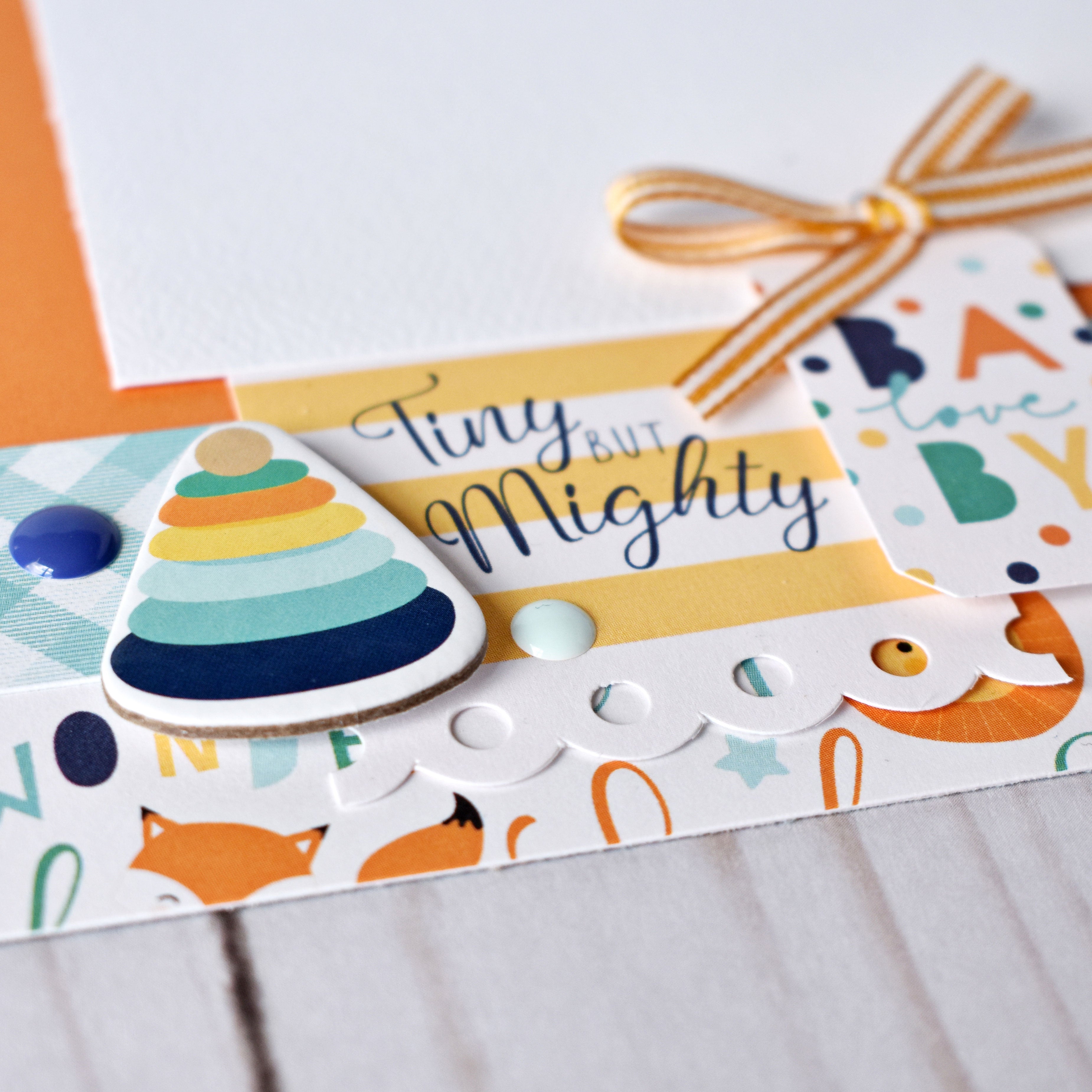 Hello Baby Boy Page Kit - Digital Tutorial