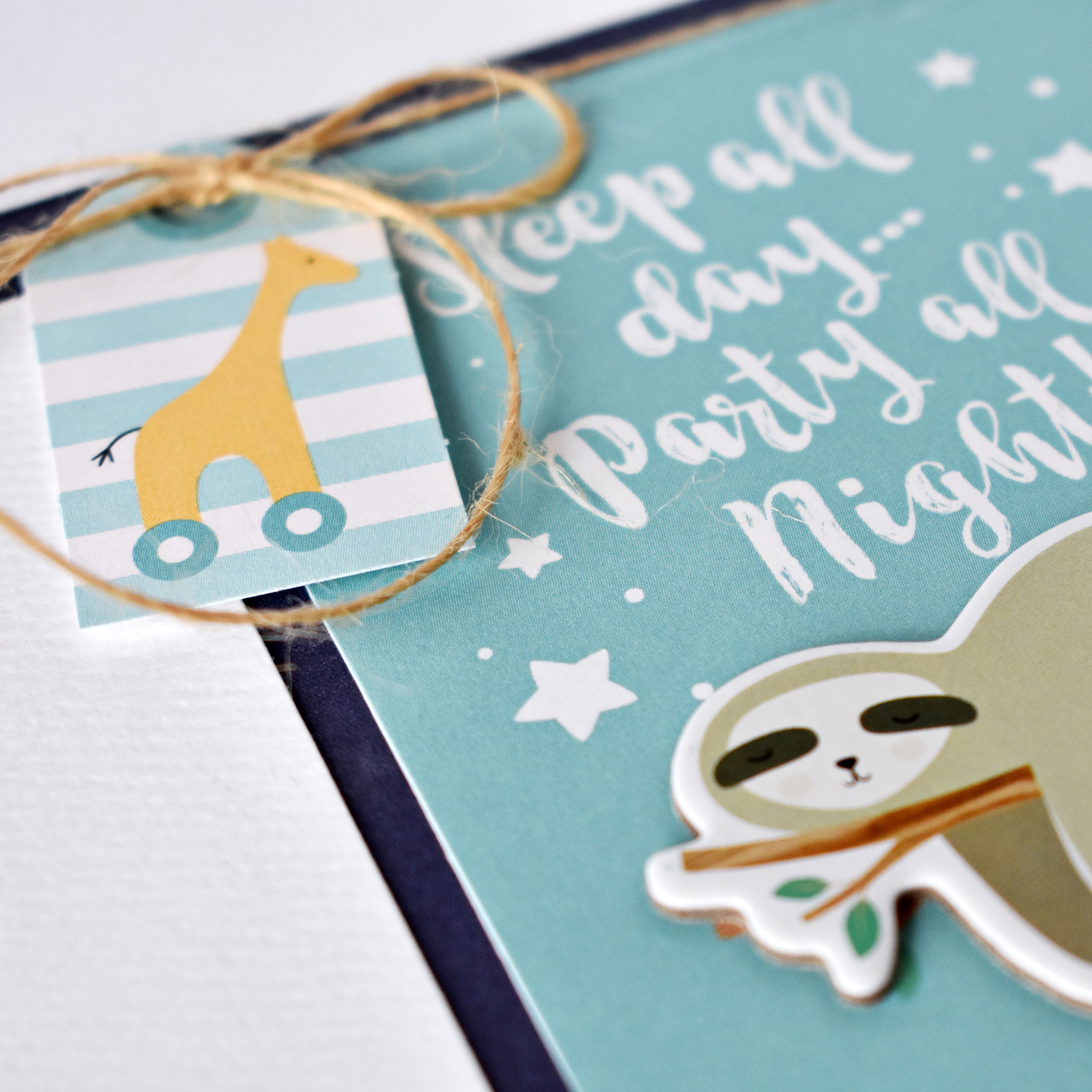 Hello Baby Boy Page Kit - Digital Tutorial