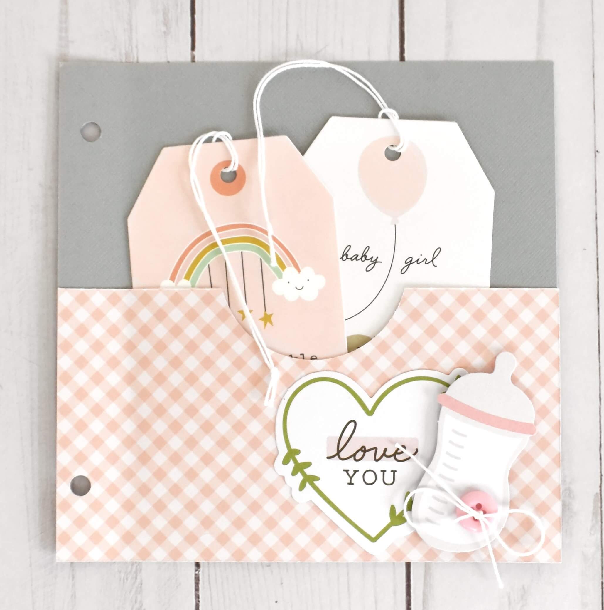 Little One Baby Girl Flipbook - Digital Tutorial