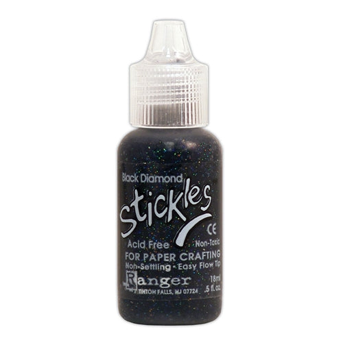 Ranger Ink Stickles Glitter Glue - Black Diamond