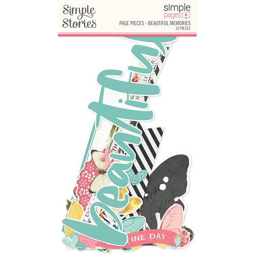 Simple Pages Page Pieces - Beautiful Memories