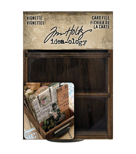 Idea-ology - Vignette Card File Box