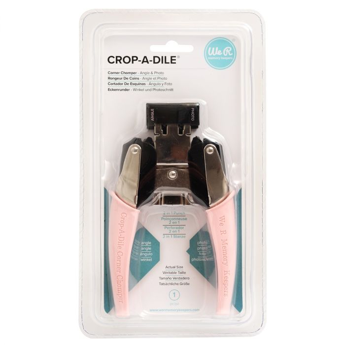 We R Memory Keepers Crop-A-Dile Corner Chomper - Angle & Photo – Button