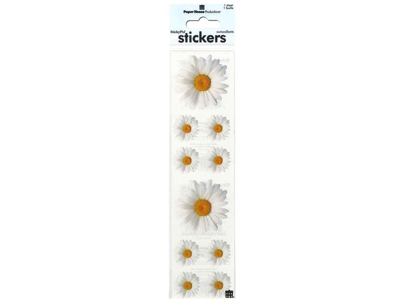 Oxeye Daisy Flower Stickers