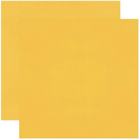 Color Vibe 12x12 Textured Cardstock - Dandelion