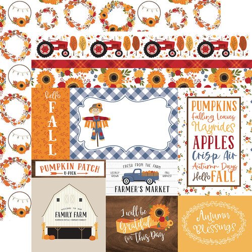 Fall Double-Sided Cardstock - Journaling Cards