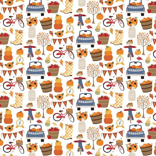 Fall Double-Sided Cardstock - Fall Harvest