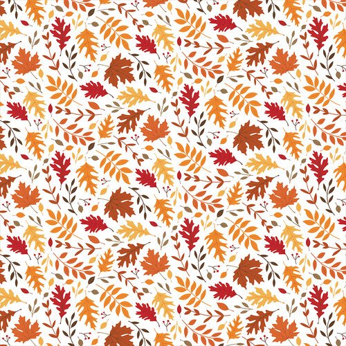 Fall Double-Sided Cardstock - Leaf Pile