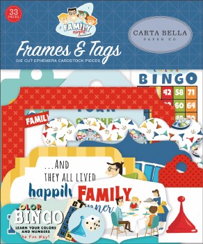Family Night Frames & Tags