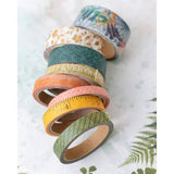 Fernwood Washi Tape - Gold Foil Accents