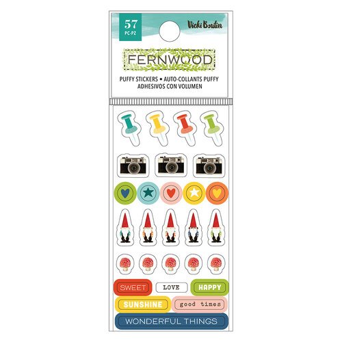 Fernwood Puffy Stickers