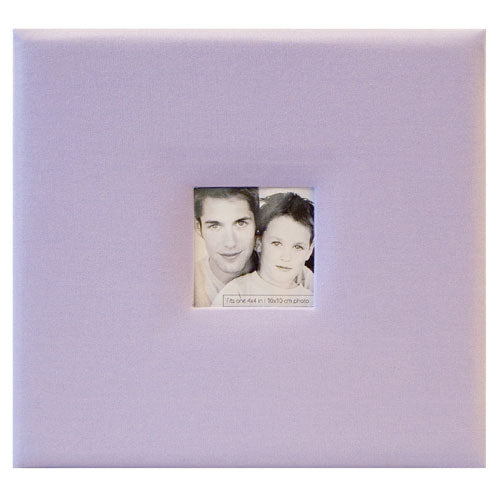 MBI Fashion Fabric 12x12 Album - Lilac