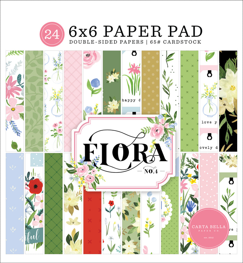 Flora 6x6 Paper Pad