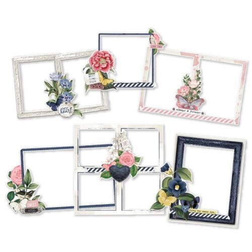 Indigo Garden Chipboard Frames