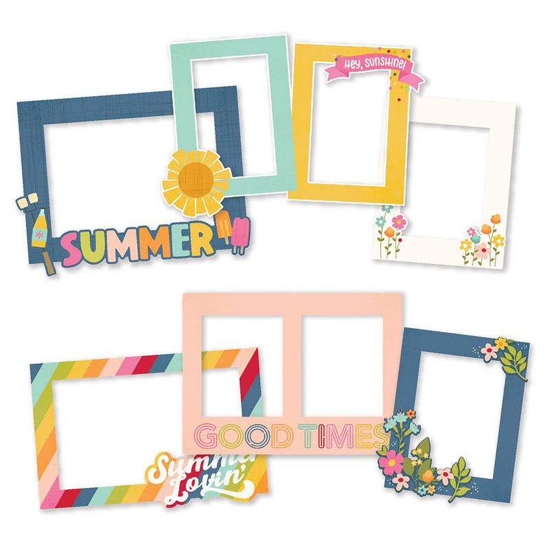 Summer Lovin Chipboard Frames