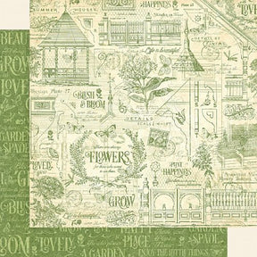 Bloom Collection Double-Sided Cardstock - Plant Happiness