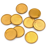 PLANNER DISCS - WR - CROP-A-DILE - DISC POWER PUNCH - GOLD (9 PIECE) ~ Shipping in November