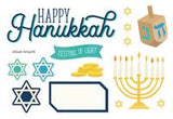 Simple Pages Page Pieces - Happy Hanukkah