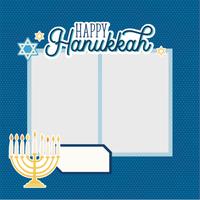 Simple Pages Page Pieces - Happy Hanukkah