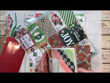 Evergreen & Holly Christmas Card Kit by Kathy Clement